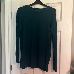 Real/dark blue sweater, hip length